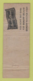 Matchbook Cover - Society Brand Men's Clothes Dowlers Chatham ON WORN