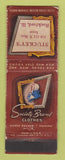 Matchbook Cover - Society Brand Men's Clothes Stuckey's Rockford IL WORN