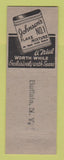 Matchbook Cover - Sears Fashion Tailored Clothes Men's