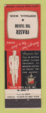 Matchbook Cover - Kline Bros Men's Clothes Fraser Centralia WA