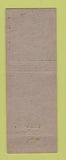Matchbook Cover - Griffon Men's Clothes EW Banks Forsyth GA