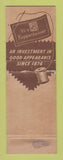 Matchbook Cover - Kuppenheimer Men's Clothes Rowan's San Luis Obispo CA