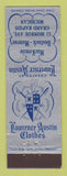Matchbook Cover MacKenzie Bostock Monroe Lawrence Austin Clothes Grand Rapids MI