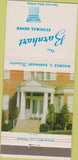 Matchbook Cover - Barnhart Funeral Home Greensburg PA 30 Strike