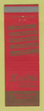 Matchbook Cover - Davitt's Men's Clothes Nashville tN