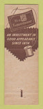 Matchbook Cover - Kuppenheimer Men's Clothes Reynold Summers New Castle PA WEAR