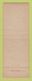 Matchbook Cover - Heist Culp Men's Clothes Harrisburg PA