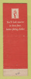 Matchbook Cover Hickey Freeman Men's Clothes Hofflin Greentree Columbus OH? WEAR