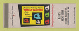 Matchbook Cover - Timely Men's Clothes Dave's Parkersburg WV