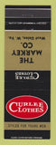 Matchbook Cover - Curlee Men's Clothes Markey West Union WV