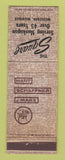 Matchbook Cover - Hart Schaffner Marx Men's Clothes Square Muskegon MI