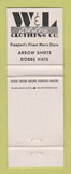 Matchbook Cover - Hart Schaffner Marx Men's Clothes Sol Levy Freeport IL? WEAR