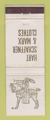 Matchbook Cover - Hart Schaffner Marx Men's Clothes Stuckey's Rockford IL WEAR