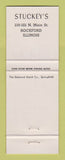 Matchbook Cover - Hart Schaffner Marx Men's Clothes Stuckey's Rockford IL WEAR