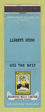 Matchbook Cover - Kenwood Wool Products Mills Arnprior ON WEAR