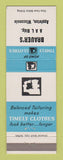 Matchbook Cover - Timely Men's Clothes Brauer's Appleton WI