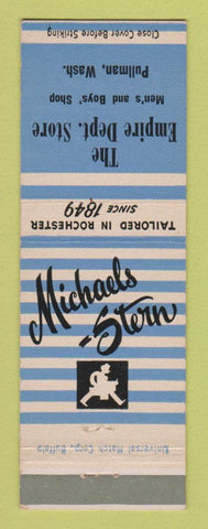 Matchbook Cover - Michaels Stern Clothes Empire Dept Store Pullman WA