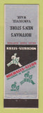 Matchbook Cover - Michaels Stern Clothes Hoffman's Vancouver WA WEAR