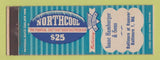 Matchbook Cover - Northcool Men's Clothes Isaac Hamburger Baltimore MD