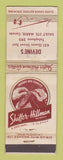 Matchbook Cover - Shiffer Hillman Men's Clothes Devine's Sault Ste Marie ON WEAR
