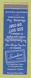 Matchbook Cover - Sanders Clothes Allentown PA