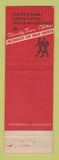 Matchbook Cover - Varsity Town Men's Clothes Leader Hamilton Shamokin PA