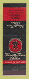 Matchbook Cover - Varsity Town Men's Clothes Viren Johnson Litchfield MN