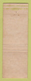 Matchbook Cover - Wall St Clothes Philadelphia PA Charles Murray