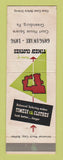Matchbook Cover - Timely Men's Clothes Gongaware Long Greensburg PA