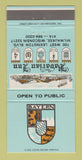 Matchbook Cover - Bayern Bavarian Inn Milwaukee WI 30 Strike