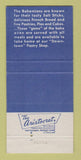 Matchbook Cover - Bohemian Restaurants Portland OR WEAR 30 Strike