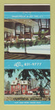 Matchbook Cover - Dutchess Manor Restaurant Beacon NY 30 Strike