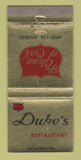 Matchbook Cover - Duke's Restaurant West Los Angeles CA WEAR 30 Strike