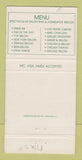 Matchbook Cover - Dakota Restaurant Lenox Pittsfield MA WEAR 30 Strike