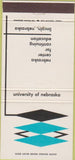 Matchbook Cover - University of Nebraska Lincoln NE Cornhuskers 30 Strike