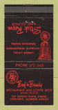 Matchbook Cover - Beef n Brandy Restaurant Chicago IL WEAR 30 Strike
