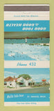 Matchbook Cover - Belle Isle Inn St Ignace MI 30 Strike