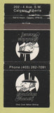 Matchbook Cover - Daddys Money Calgary AB WEAR 30 Strike