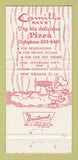 Matchbook Cover - Camillo's Restaurant New Orleans LA 30 Strike
