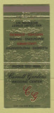 Matchbook Cover - Carroll Gardens Wedding Center Brooklyn NY 30 Strike