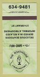 Matchbook Cover - Boathouse Burlington ON restaurant 30 Strike