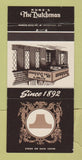 Matchbook Cover - Kunz's The Dutchman Louisville KY 30 Strike