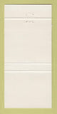 Matchbook Cover - Da Mario Pizza Leeds UK The Headrow 30 Strike