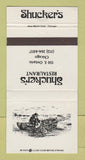 Matchbook Cover - Shucker's Restaurant Chicago IL 30 Strike