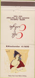Matchbook Cover - Lakewood Motel Jamestown NY 30 Strike