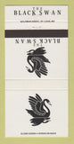 Matchbook Cover - The Black Swan Holiday Inn Collinsville IL 30 Strike
