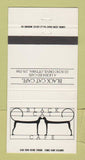 Matchbook Cover - Black Cat Cafe Ottawa ON 30 Strike