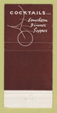 Matchbook Cover - The Cart Restaurant Chicago IL 30 Strike