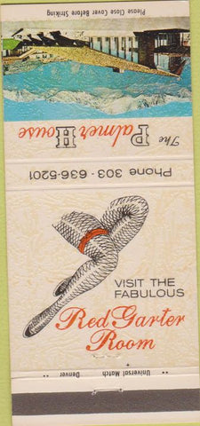 Matchbook Cover - Palmer House Colorado Springs CO 30 Strike