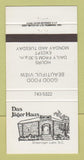 Matchbook Cover - Das Jager Haus Shawnigan Lake BC 30 Strike